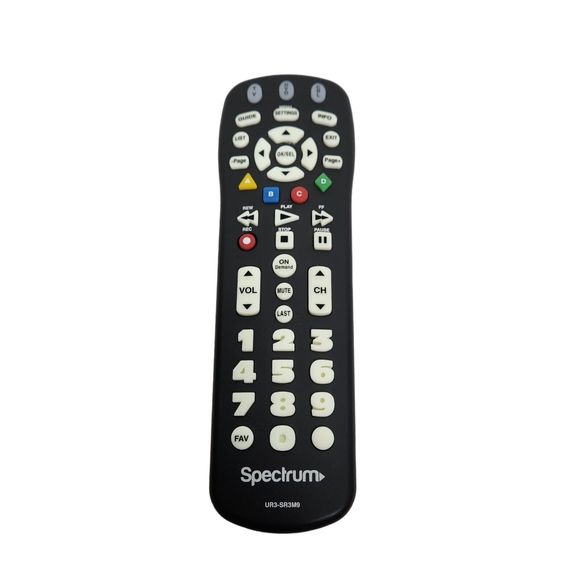 Spectrum TV Cable Big Button Remote Control UR3-SR3M9 - Picture 1 of 6